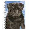 5030717118588 3D Notebook Pug Black 3