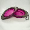 Pet Touch Medium Portable Bowl - Pink