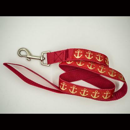 Gold Anchors on Red Lead 110cm