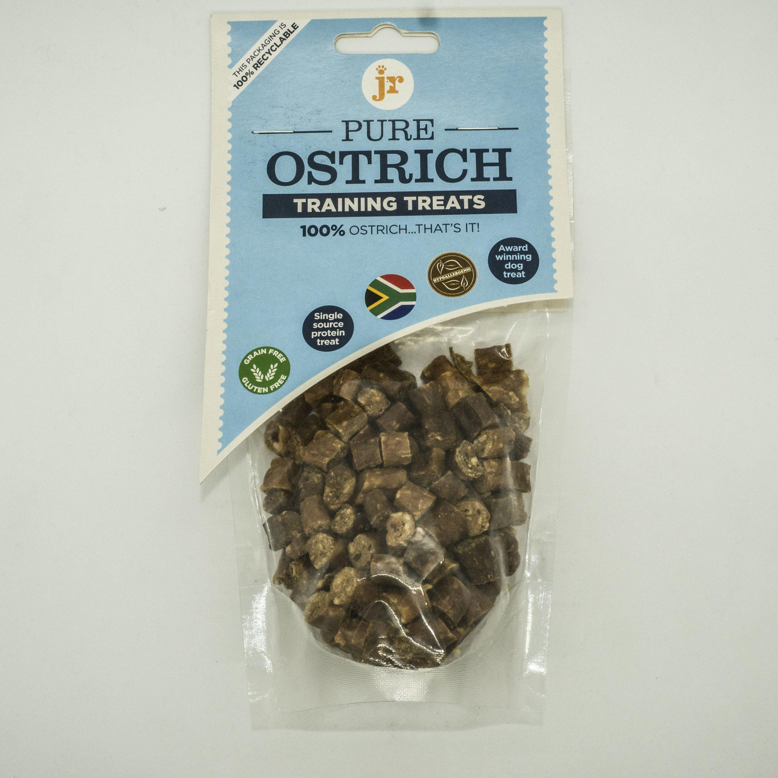 634158951398 JR 100% Healthy Pure Ostrich Training Treats