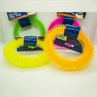 Pet Touch Dog Toy: Dental Play Ring.