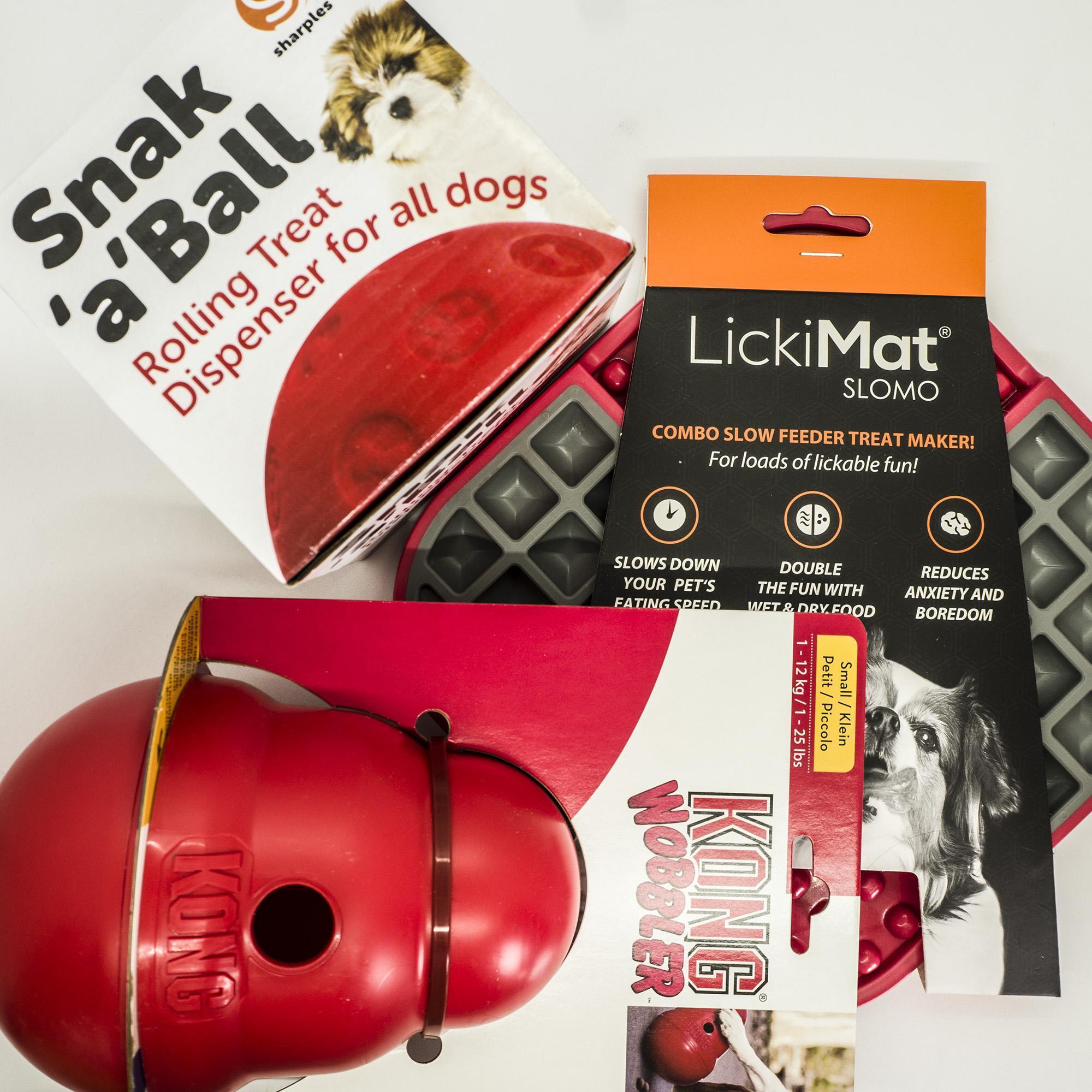 Enrichment Interactive Feeders Doggie Boat