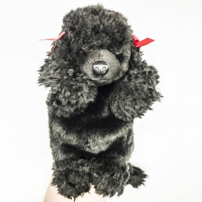 Poodle Black Glove Puppet