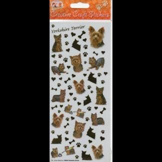 5030717106394 Yorkshire Terrier Creative Craft Stickers