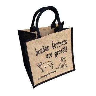 Border Terriers are Great Jute Bag