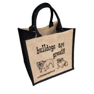 Bulldogs are Great Jute Bag