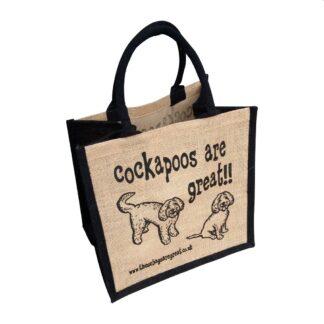 Cockapoos are Great Jute Bag