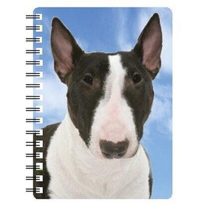 5030717118243 3D Notebook English Bull Terrier Brindle NB142