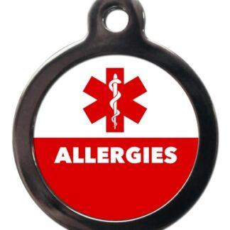 Allergies ME57 Medic Alert Dog ID Tag