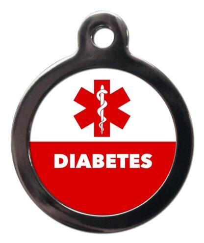 Diabetes ME60 Medic Alert Dog ID Tag
