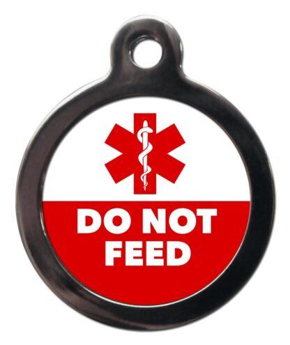 Do Not Feed ME61 Medic Alert Dog ID Tag