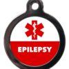 Epilepsy ME62 Medic Alert Dog ID Tag