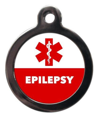 Epilepsy ME62 Medic Alert Dog ID Tag