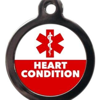 Heart Condition ME63 Medic Alert Dog ID Tag