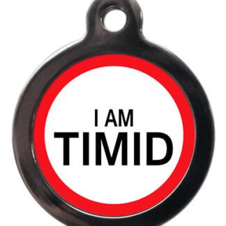 I am Timid ME46 Medic Alert Dog ID Tag