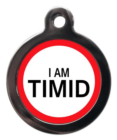 I am Timid ME46 Medic Alert Dog ID Tag