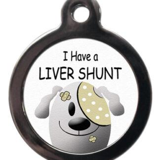 Liver Shunt ME36 Medic Alert Dog ID Tag