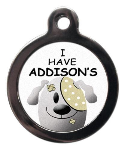 Addison's ME35 Medic Alert Dog ID Tag