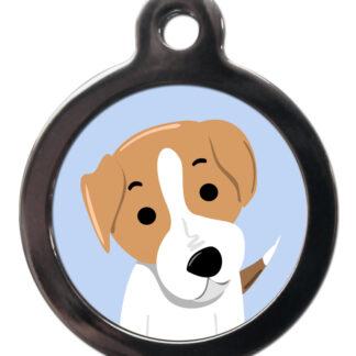 Jack Russell BR10 Dog Breed ID Tag