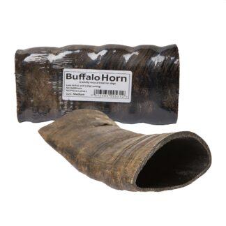 634158912627 JR 100% Healthy Buffalo Horn Medium