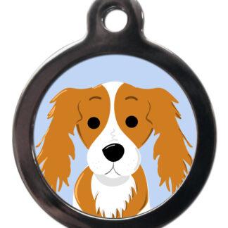 King Charles Spaniel BR11 Dog Breed ID Tag