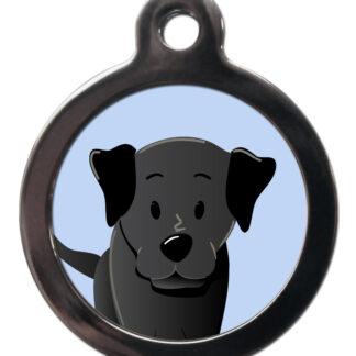 Labrador Black BR32 Dog Breed ID Tag