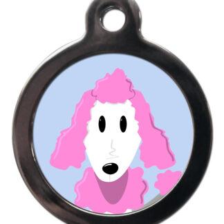 Poodle BR24 Dog Breed ID Tag