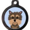 Yorkshire Terrier BR15 Dog Breed ID Tag