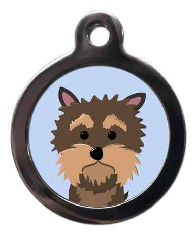 Yorkshire Terrier BR15 Dog Breed ID Tag