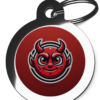 Devil CO17 Comic Dog ID Tag
