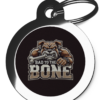 Please follow and like us: Bad to the Bone CO19 Comic Dog ID Tag
