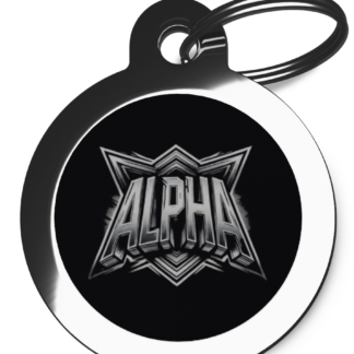 Alpha CO23 Comic Dog ID Tag