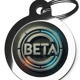 Beta CO28 Comic Dog ID Tag