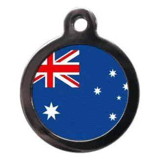 Australian Flag FL25 Dog ID Tag