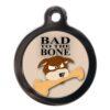 Bad to the Bone CO19 Comic Dog ID Tag