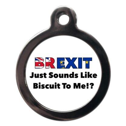 Brexit CO96 Comic Dog ID Tag