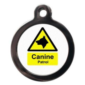 Canine Patrol CO49 Comic Dog ID Tag