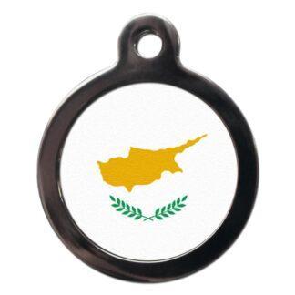 Cypriot Flag FL19 Dog ID Tag