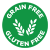 Health Benefits: Grain Free & Gluten Free.