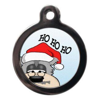 Ho Ho Ho FE5 Festive Christmas Dog ID Tag