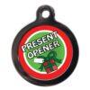 Present Opener FE28 Festive Christmas Dog ID Tag