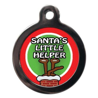 Santa's Little Helper FE26 Festive Christmas Dog ID Tag