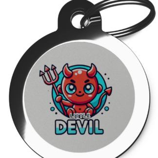 Little Devil CO16 Comic Dog ID Tag