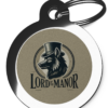 Lord of the Manor CO18 Comic Dog ID Tag
