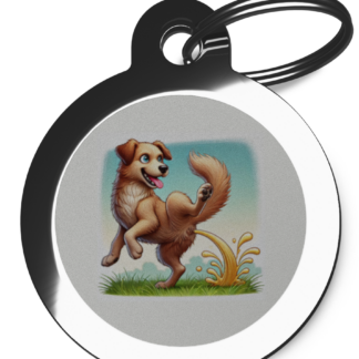 My Patch CO27 Comic Dog ID Tag