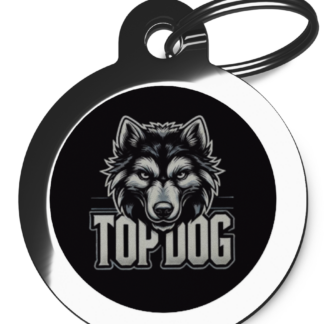 Top Dog CO63 Comic Dog ID Tag