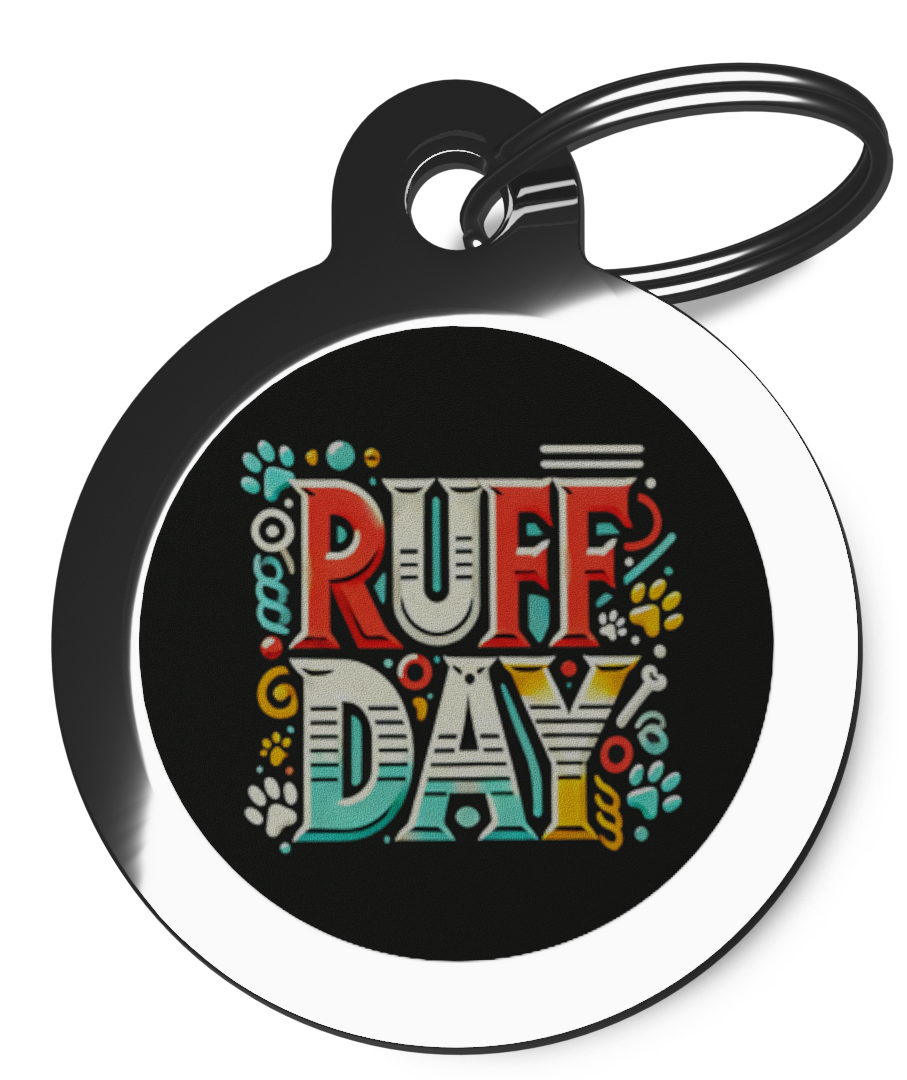 Please follow and like us: Ruff Day CO82 Comic Dog ID Tag