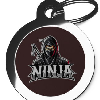 Ninja CO87 Comic Dog ID Tag
