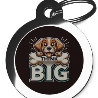 Think Big CO89 Comic Dog ID Tag