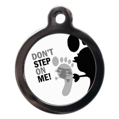 Don't Step on Me CO40 Comic Dog ID Tag